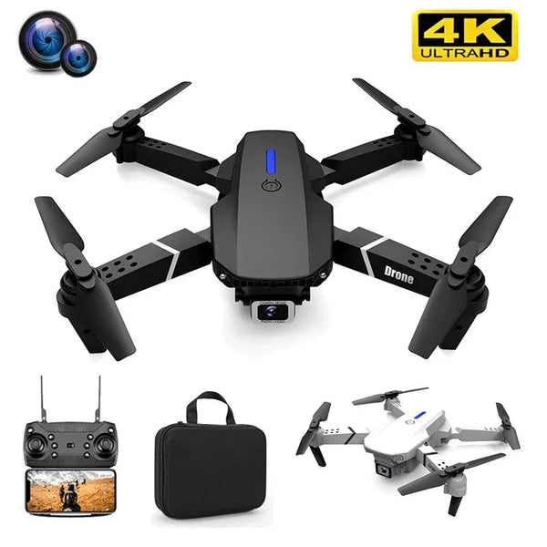 Foldable Quadcopter Drone - WIFI FPV, HD 4K Camera, Altitude Hold