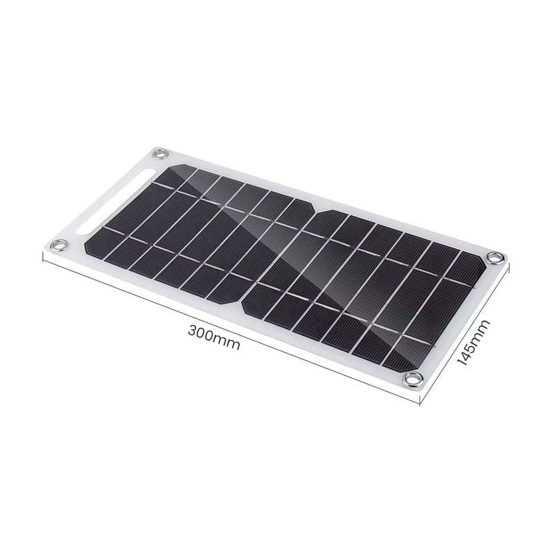 35W Solar Panel with USB Portable Battery