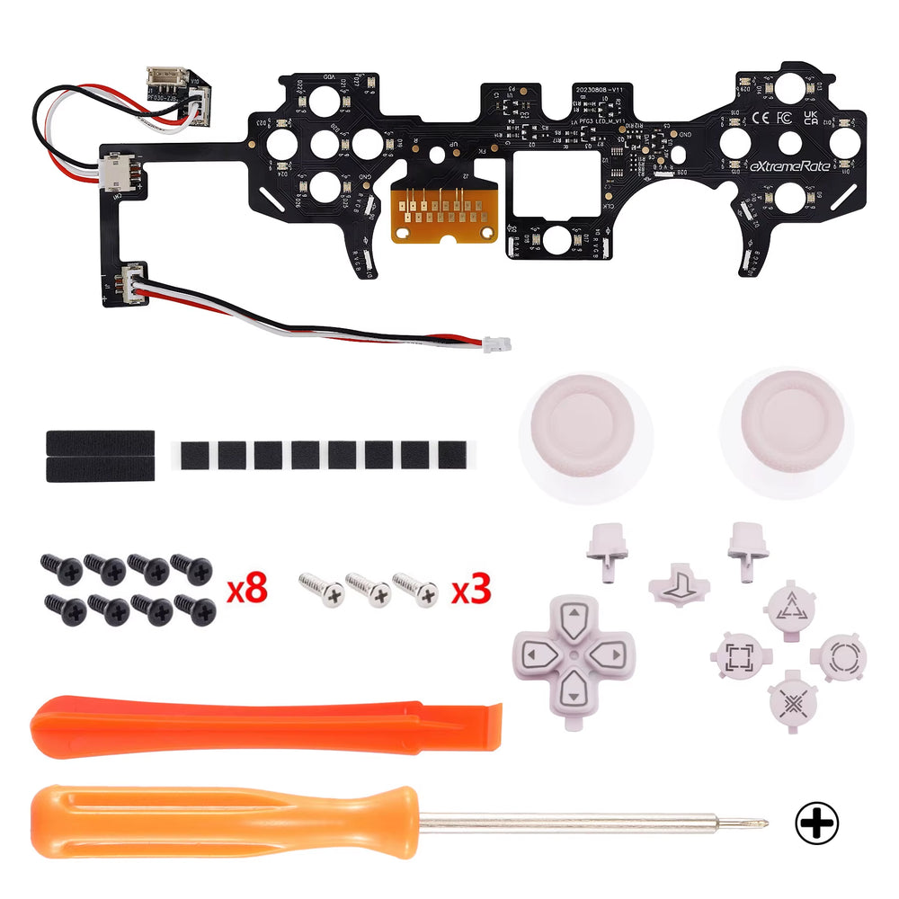 Luminated LED Kit for Ps5 Controller 