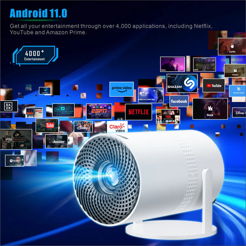 Mini Portable Projector-Bluetooth Compatible