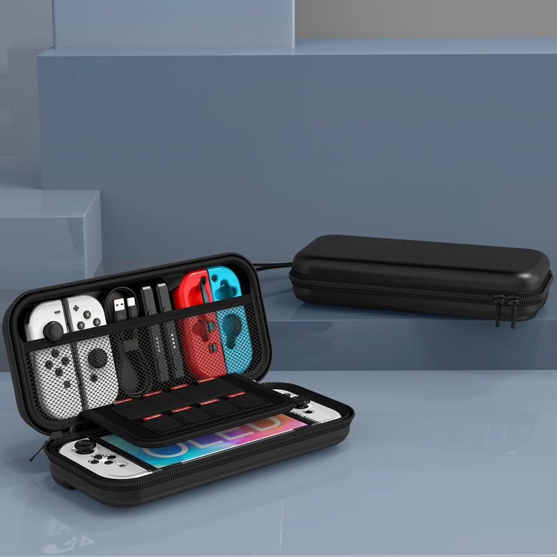 Nintendo Switch Portable Carrying Case 9 in 1 Accessories Kit