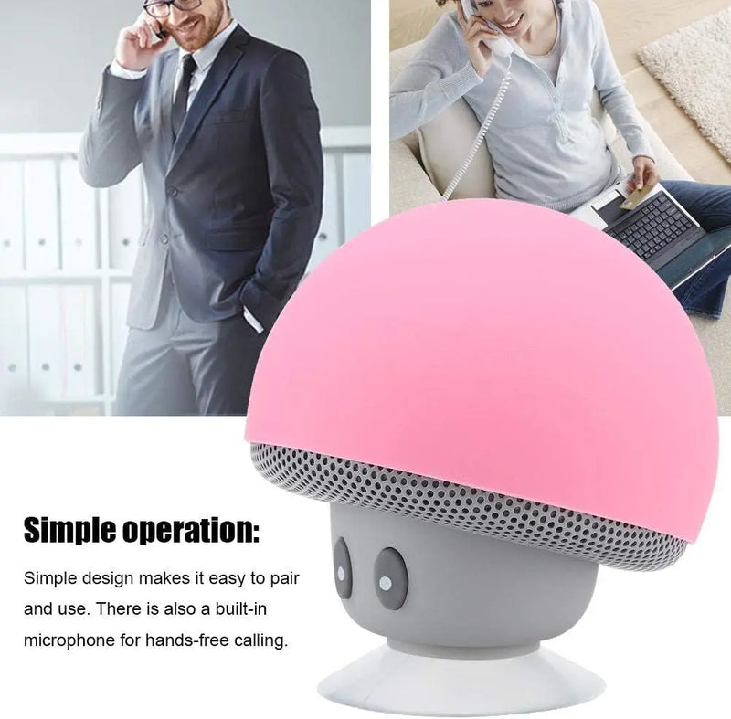 Wireless Bluetooth Speaker with Suction Cup