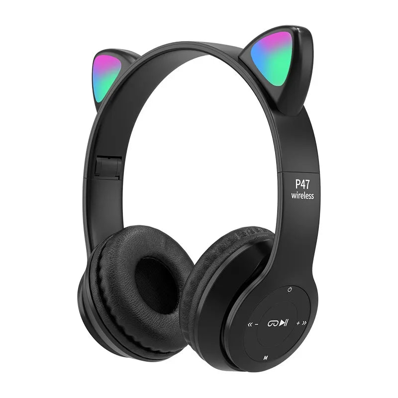  Wireless Headphone Cat Ears 