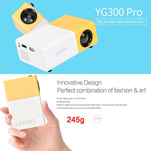 Mini Portable LED Projector